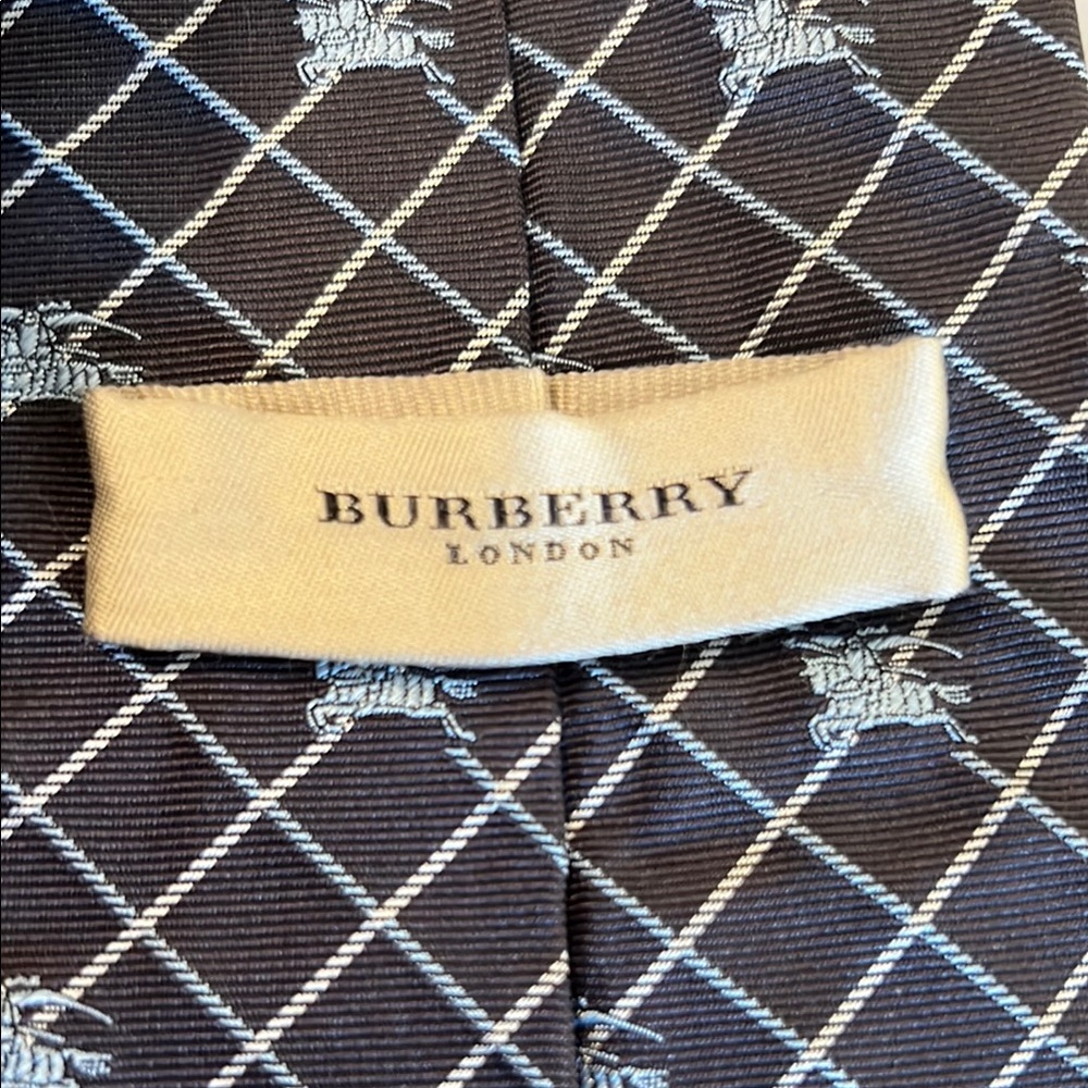 Men's Burberry Tie - Picture 2 of 7